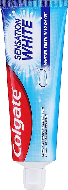 Зубна паста - Colgate Sensation White — фото N1