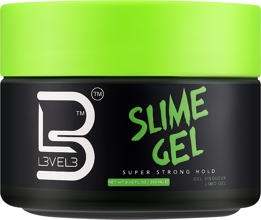 Гель-слайм для укладки, очень сильной фиксации - Level3 Slime Gel Super Strong Hold — фото N1