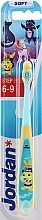 Парфумерія, косметика Дитяча зубна щітка Step 3 (6-9) м'яка, жовто-блакитна - Jordan
