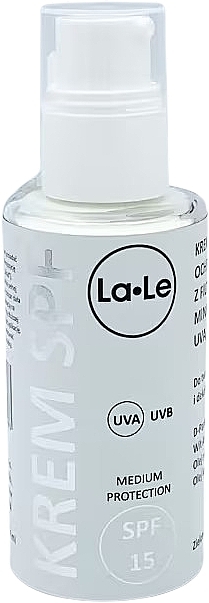 Захисний крем з мінеральним фільтром SPF 15 - La-Le Protective Cream SPF 15 — фото N1