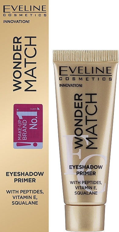 База для тіней - Eveline Cosmetics Wonder Match Eyeshadow Primer — фото N2