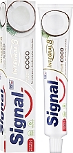 УЦЕНКА Зубная паста с кокосом - Signal Integral 8 Nature Elements Coco Whiteness Toothpaste * — фото N2