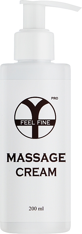Массажный крем для тела - Feel Fine Massage Cream — фото N1