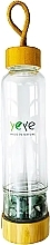 Пляшка для води з кристалами зеленого нефриту - Yeye — фото N1