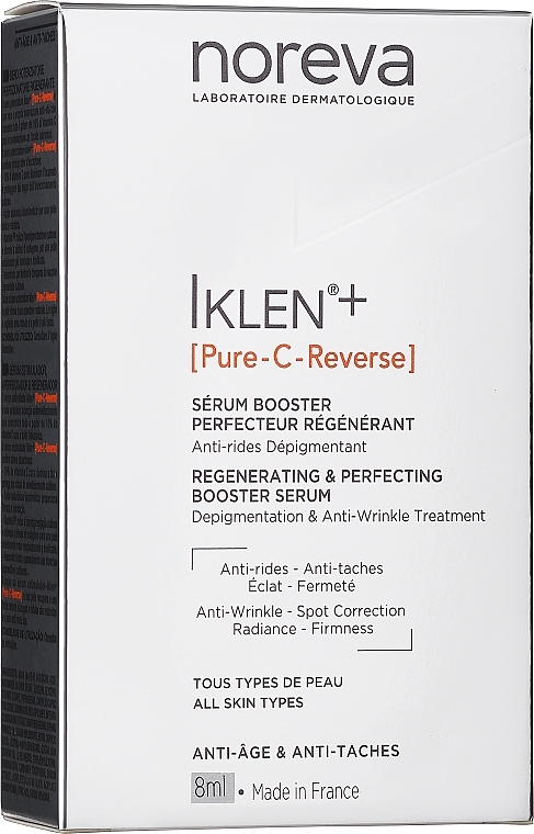 Регенерирующая антивозрастная сыворотка - Noreva Laboratoires Iklen+ Pure Regenerating & Perfecting Booster Serum — фото N1