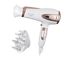Фен для волосся AD 2248, 2200 W - Adler Hair Dryer ION + Diffuser — фото N2