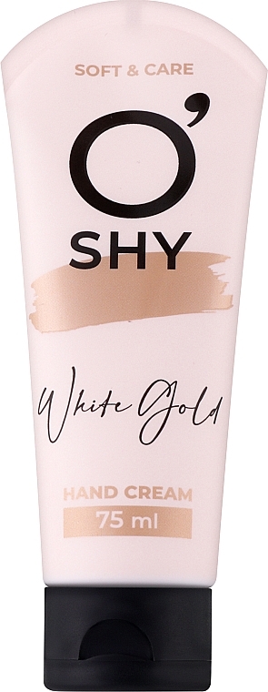 Крем для рук "White gold" - O'shy Soft & Care Hand Cream