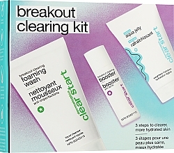 Духи, Парфюмерия, косметика УЦЕНКА Набор - Dermalogica Clear Start Breakout Clearing Kit (foam/75ml + gel/10ml + cr/25ml) *