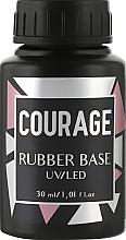 УЦЕНКА Каучуковая база для гель-лака - Courage Rubber Base * — фото N2