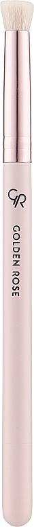 Скошений пензлик для тіней - Golden Rose Nude Angled Eyeshadow Brush — фото N1