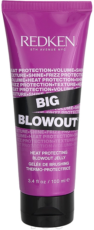 Сироватка-желе для волосся - Redken Big Blowout Heat Protection Jelly Serum — фото N1