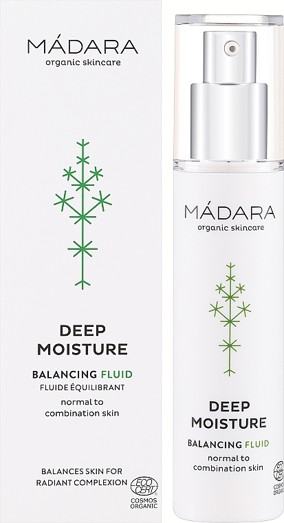 Крем-флюид для глубокого увлажнения кожи лица - Madara Cosmetics EcoFace — фото N4