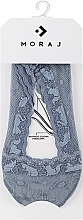 Носки женские низкие "Baleriny" ажурные, 1 пара, серые - Moraj — фото N1