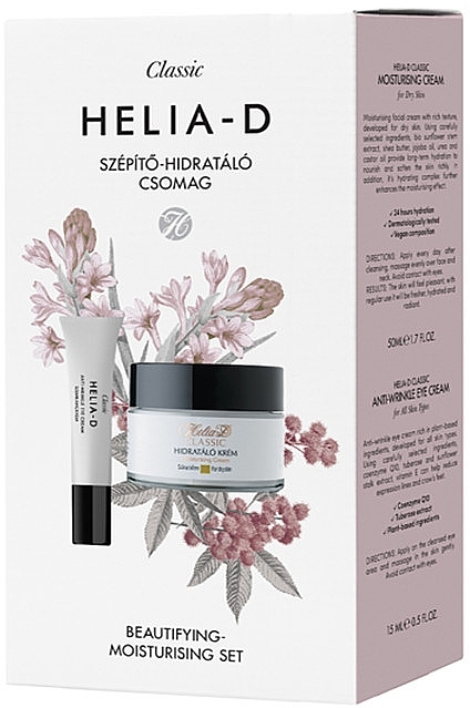 Набір - Helia-D Classic Beautifying-MoisturiSing Set (cr/50ml + eye/cr/15ml) — фото N1