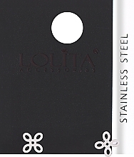 Сережки жіночі, китайський вузол, золотисті - Lolita Accessories — фото N1