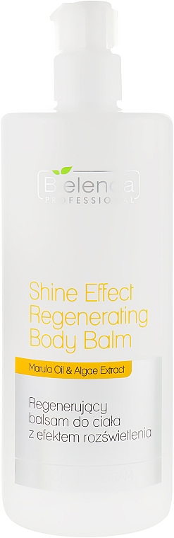 Регенерувальний бальзам для тіла - Bielenda Professional Body Program Shine Effect Regenerating Body Balm — фото N1