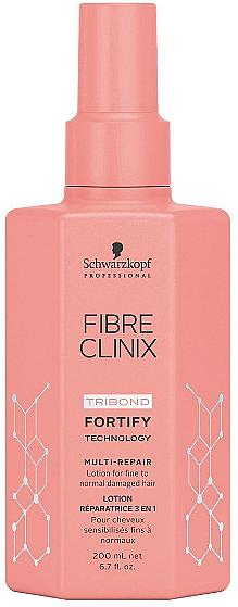 Укрепляющий спрей-кондиционер для волос - Schwarzkopf Professional Fibre Clinix Fortify Multi-Repair-Lotion  — фото N1