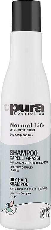 Шампунь для волос - Pura Kosmetica Normal Life Shampoo — фото N1