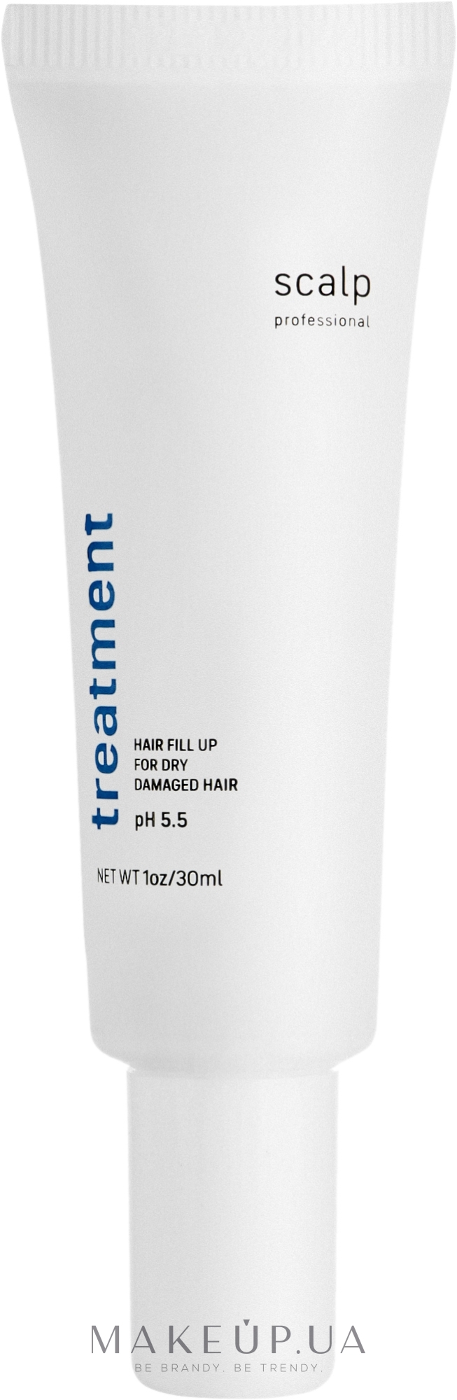 Філер для швидкого відновлення структури пошкодженого волосся, з гіалуроновою кислотою - Scalp Professional Treatment Hair Fill Up — фото 30ml