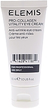 Відновлювальний ліфтинг-крем під очі - Elemis Pro-Collagen Vitality Eye Cream For Professional Use Only — фото N1