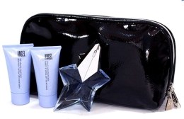 Духи, Парфюмерия, косметика Mugler Angel - Набор (edp/25ml + sh/gel/30ml + b/lot/30ml + bag)