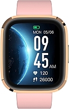 Парфумерія, косметика Смарт-годинник, золотистий - Garett Smartwatch GRC STYLE Gold