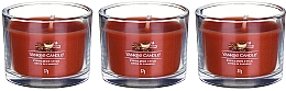 Набор ароматических свечей "Палочки корицы" - Yankee Candle Cinnamon Stick (candle/3x37g) — фото N2