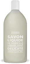 Рідке мило - Compagnie De Provence Delicate Liquid Soap Refill — фото N1