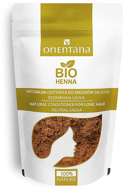 Безбарвний кондиціонер для довгого волосся - Orientana Bio Henna Herbal Long Hair Conditioner — фото N1