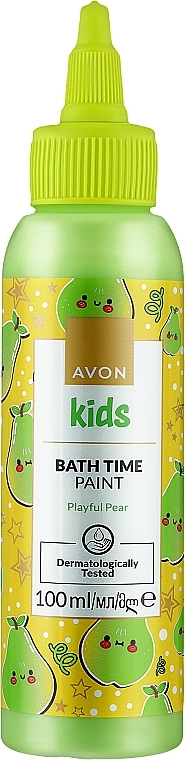 Дитяча фарба для купання з ароматом груші - Avon Kids Bath Time Paint — фото N1