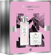 Духи, Парфюмерия, косметика Allvernum Cherry Blossom & Musk - Набор (edp/50ml + candle/100g)