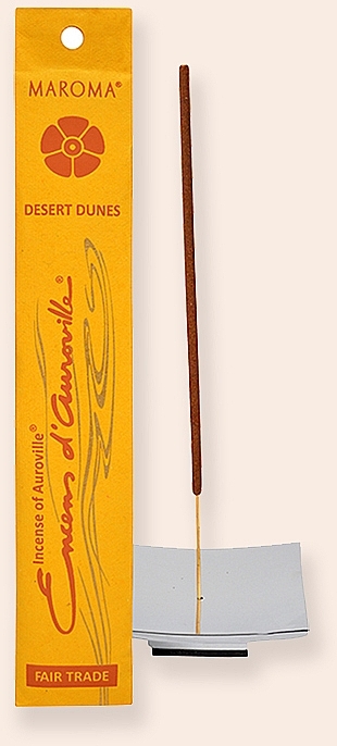 Ароматические палочки "Песчаные дюны" - Maroma Encens d'Auroville Stick Incense Desert Dunes — фото N4