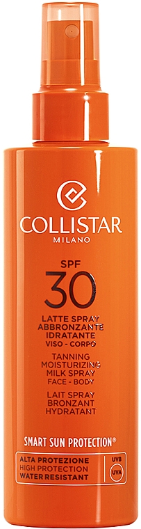 Спрей для засмаги - Collistar Tanning Moisturizing Milk Spray SPF 30