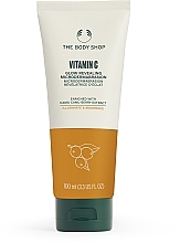Парфумерія, косметика Абразивний скраб для обличчя "Вітамін С" - The Body Shop Vitamin C Glow Revealing Microdermabrasion New Pack