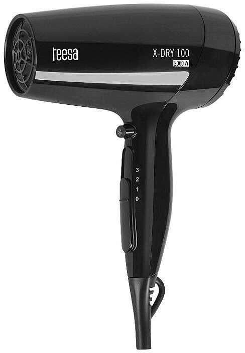 Фен для волос, черный - Teesa Hair Dryer X-Dry 100 Black TSA0513 — фото N1