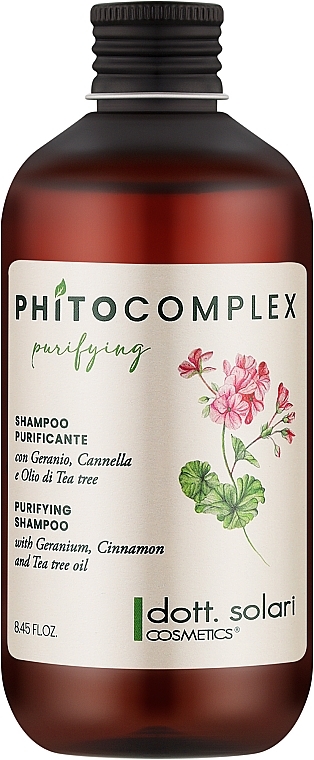 Шампунь для волосся - Dott. Solari Phito Complex Purifying Shampoo — фото N1