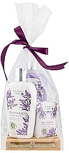 Духи, Парфюмерия, косметика Набор "Лаванда" - Bohemia Gifts Bohemia Herbs Lavender Set (soap/300ml + b/milk/250ml + soap/100g)