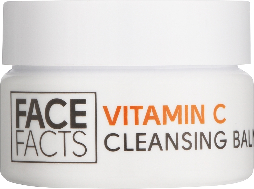 Бальзам для очищення шкіри обличчя з вітаміном С - Face Facts Vitamin C Cleansing Balm — фото N1