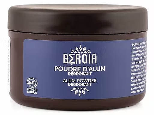 Натуральный дезодорант для ног - Beroia Alum Powder Deodorant  — фото N1