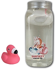 Парфумерія, косметика Дитяча піна для ванн з іграшкою, фламінго - Bohemia Gifts Kids Line Fantasy Bath Foam