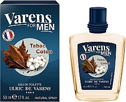Ulric de Varens Varens For Men Tabac Coton - Туалетная вода — фото N1