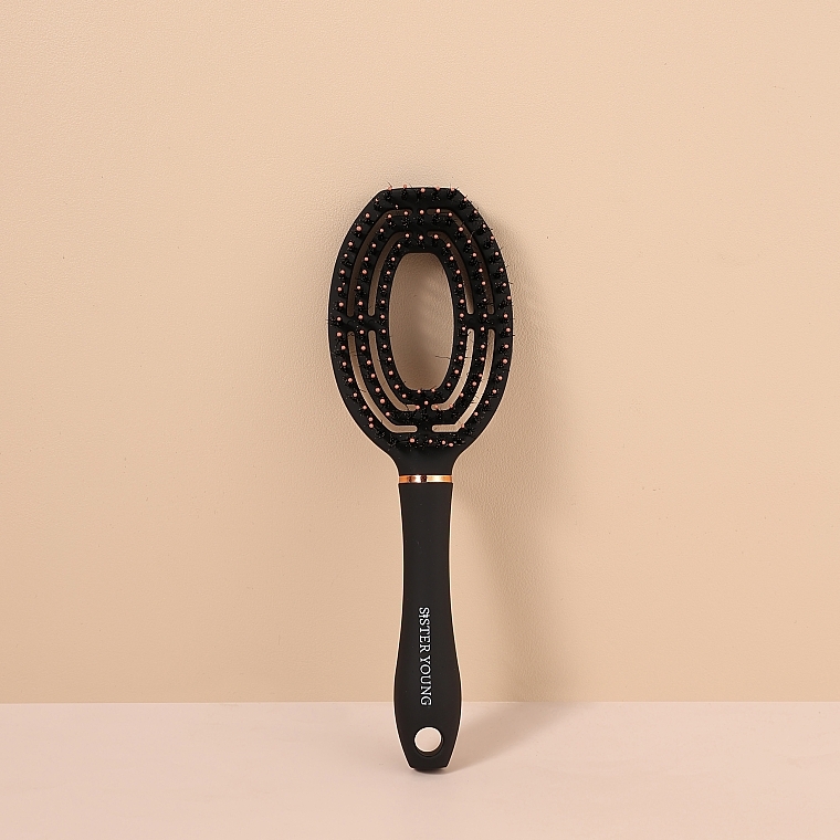 Расческа для волос "Coco Black" - Sister Young Hair Brush — фото N10