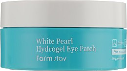 Патчи гидрогелевые с экстрактом жемчуга - Farmstay White Pearl Hydrogel Eye Patch — фото N3