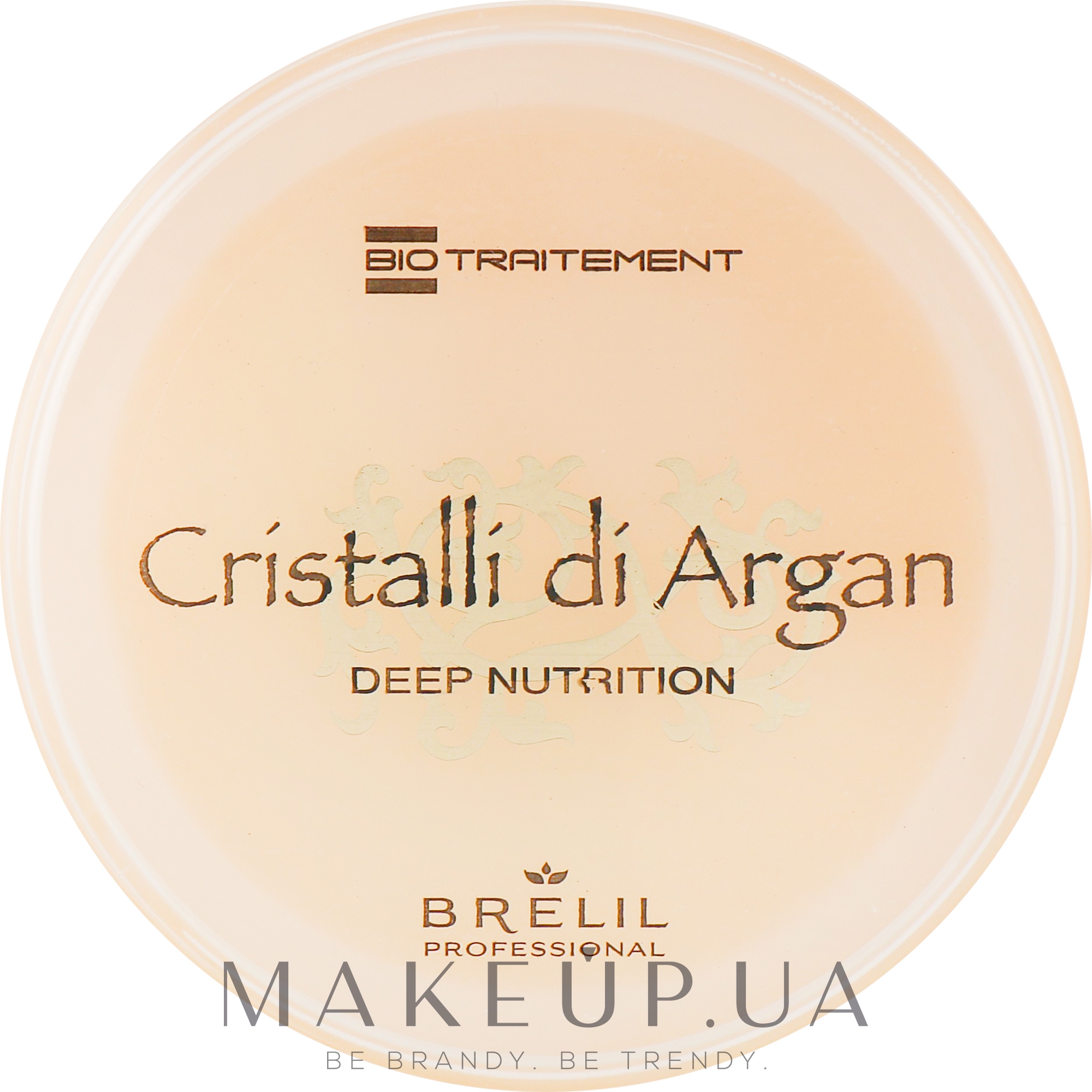 Маска для глибокого відновлення з маслом Арганії і Алое - Brelil Bio Traitement Cristalli d Argan Mask Deep Nutrition — фото 250ml