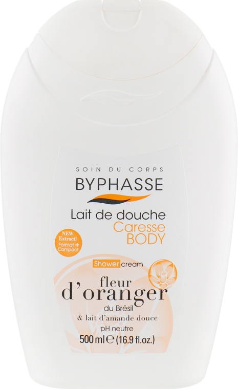 Крем для душа "Цветок апельсина" - Byphasse Caresse Shower Cream