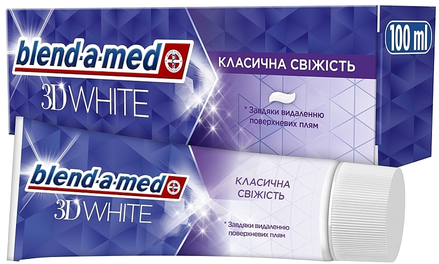 Зубная паста "Трехмерное отбеливание" - Blend-A-Med 3D White Toothpaste — фото N4