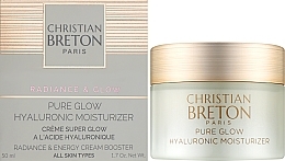 Крем для обличчя "Сяйво та блиск" - Christian Breton Age Priority Pure Glow Hyaluronic Moisturizer Radiance & Energy Cream Booster — фото N2