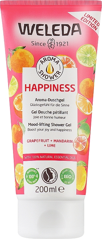 Гель для душа "Арома Счастье" - Weleda Aroma Shower Happiness Mood-Lifting Shower Gel