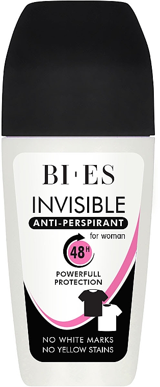 Шариковый дезодорант - Bi-Es Invisible For Woman 