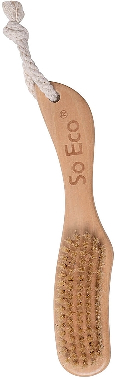Щетка-пемза для ног - So Eco Lava Stone & Pumice Brush — фото N2